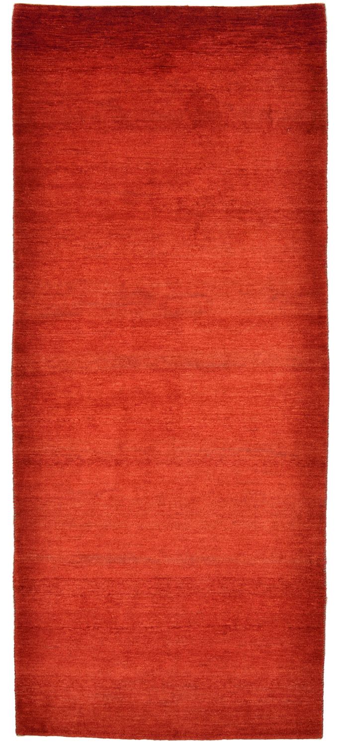 Gabbeh Teppich - Loribaft Perser 86 x 208 cm - rot