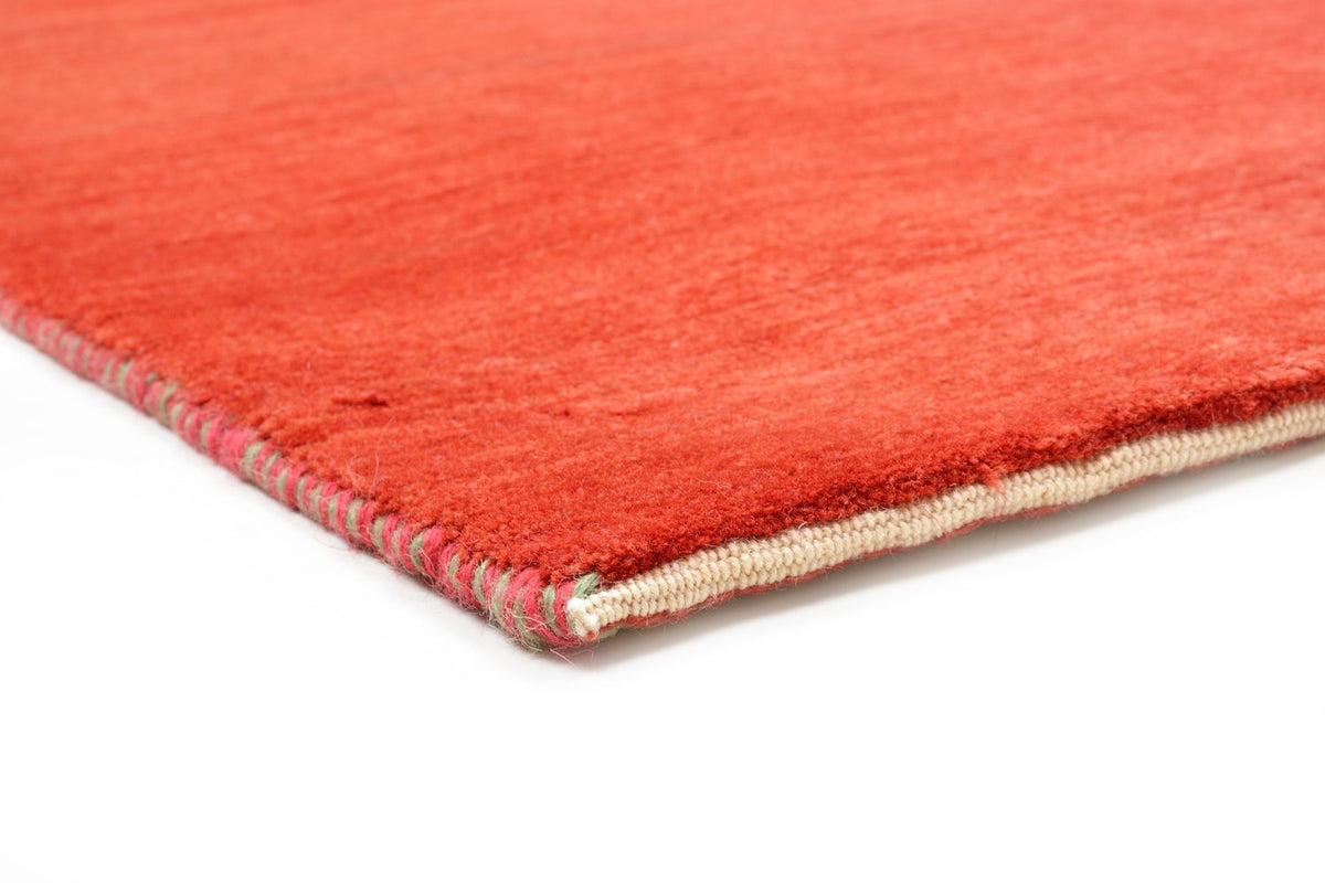 Gabbeh Teppich - Loribaft Perser 86 x 208 cm - rot