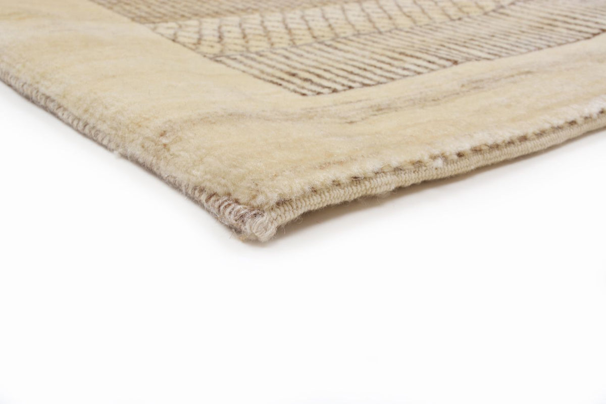 Gabbeh Teppich - Loribaft Perser 114 x 164 cm - natur