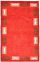 Gabbeh Teppich - Loribaft Perser 104 x 166 cm - rot