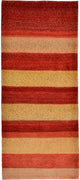 Gabbeh Teppich - Loribaft Perser 86 x 202 cm - rot