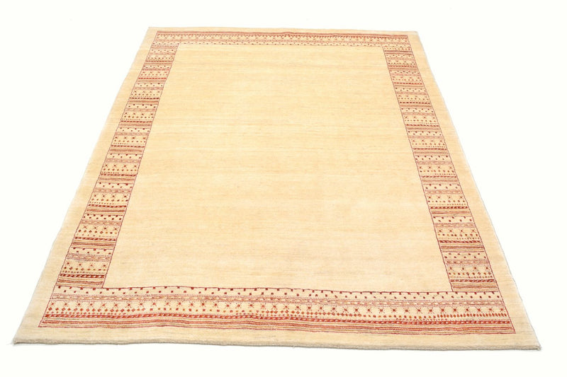 Gabbeh Teppich - Loribaft Perser 150 x 198 cm - beige