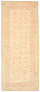 Gabbeh Teppich - Loribaft Perser 84 x 197 cm - natur