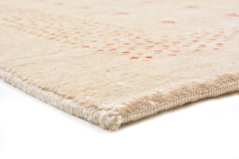 Gabbeh Teppich - Loribaft Perser 84 x 197 cm - natur