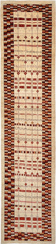 Gabbeh Teppich - Loribaft Perser 88 x 391 cm - mehrfarbig