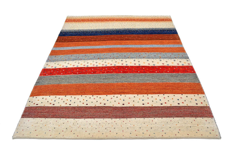 Gabbeh Teppich - Loribaft Perser 160 x 213 cm - mehrfarbig