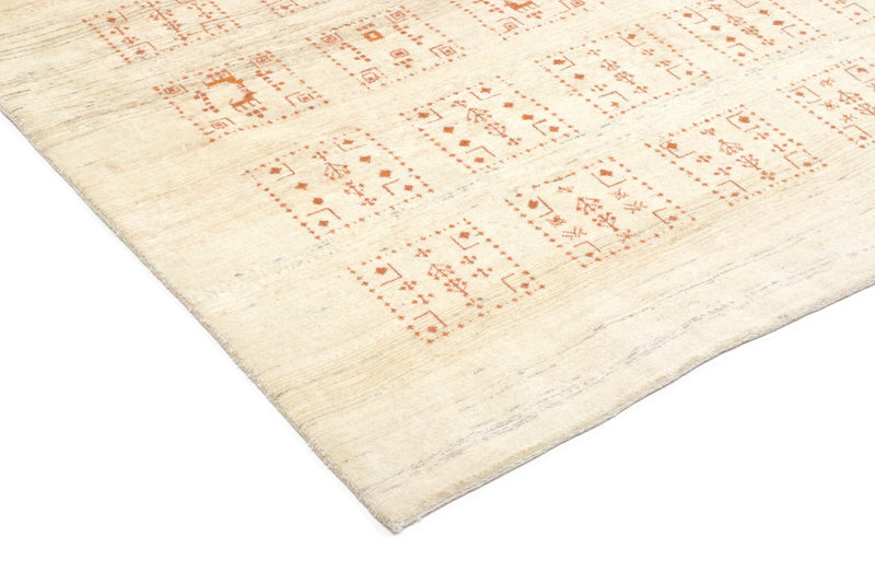 Gabbeh Teppich - Loribaft Perser 148 x 198 cm - natur