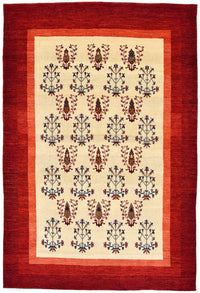 Loribaft Teppich Perser 200x298cm - Orientteppich - rot – product image
