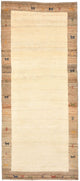 Gabbeh Teppich - Loribaft Perser 87 x 205 cm - sand