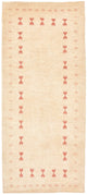 Gabbeh Teppich - Loribaft Perser 85 x 201 cm - beige