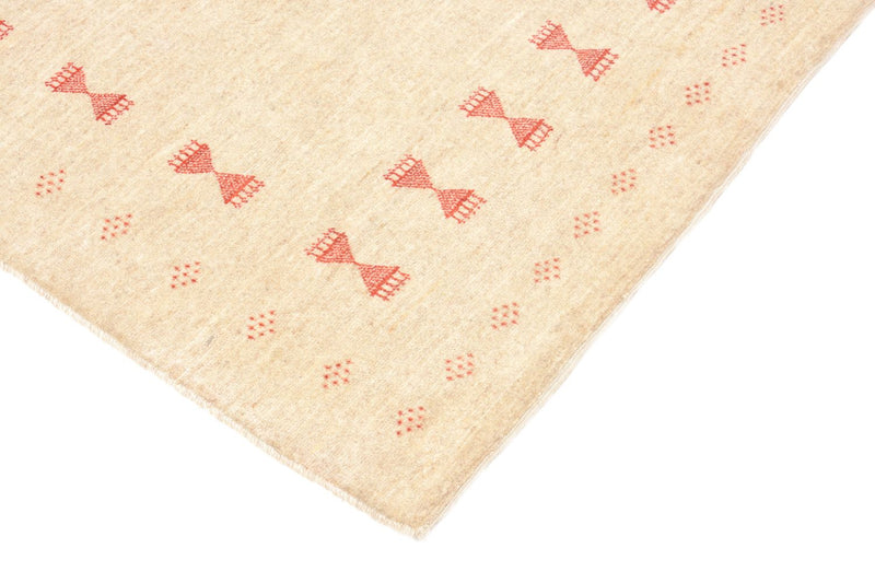 Gabbeh Teppich - Loribaft Perser 85 x 201 cm - beige