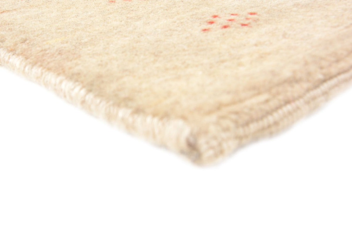 Gabbeh Teppich - Loribaft Perser 85 x 201 cm - beige