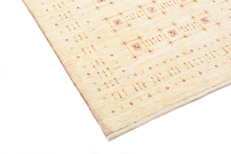 Gabbeh Teppich - Loribaft Perser 88 x 201 cm - natur