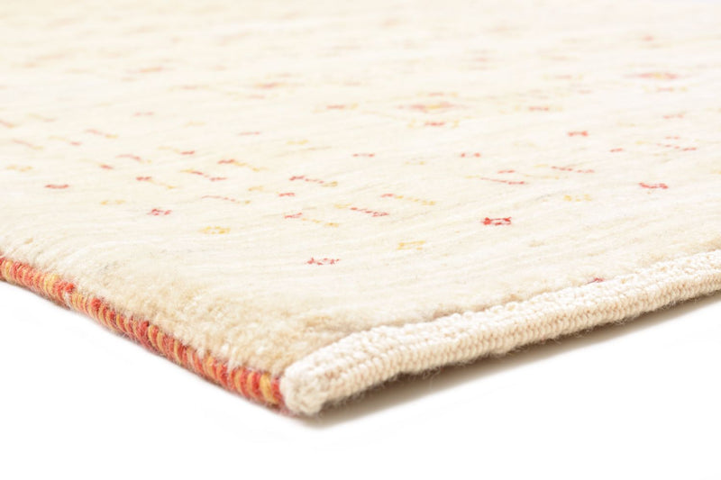 Gabbeh Teppich - Loribaft Perser 88 x 201 cm - natur