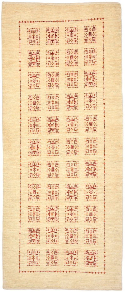 Loribaft Teppich Perser 83x199cm - Orientteppich - natur