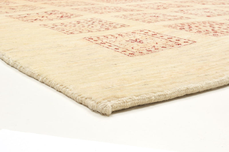 Gabbeh Teppich - Loribaft Perser 141 x 211 cm - beige