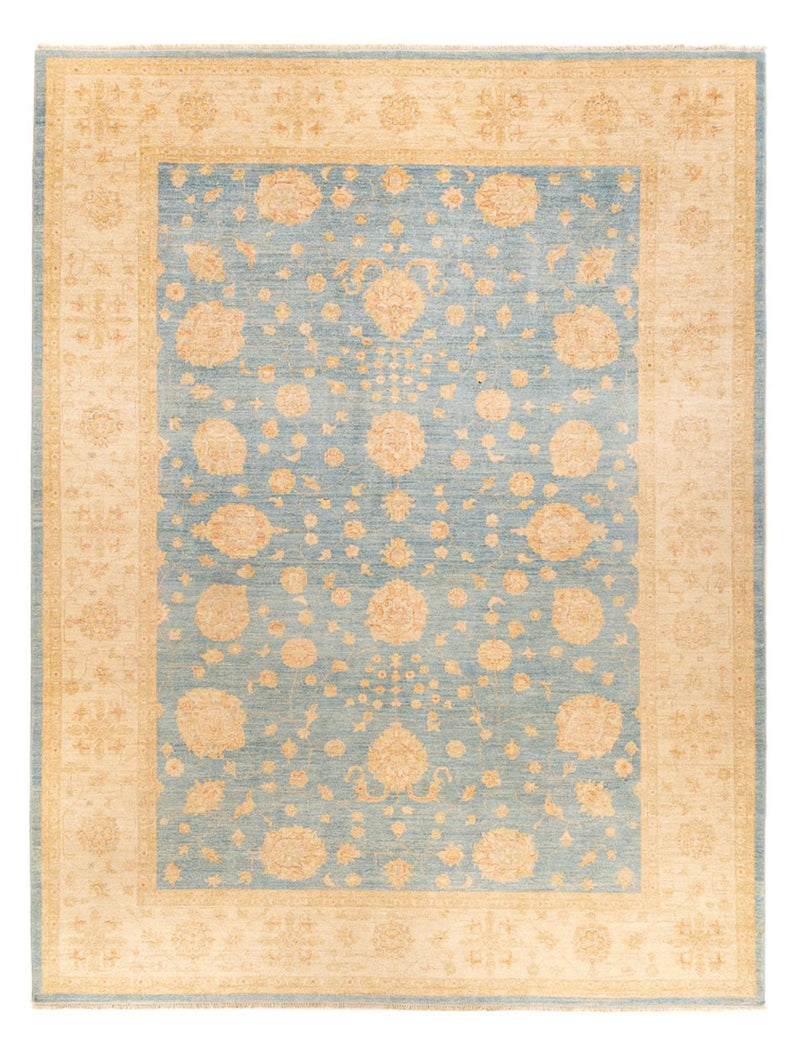 Ziegler Teppich - 258 x 343 cm - hellblau