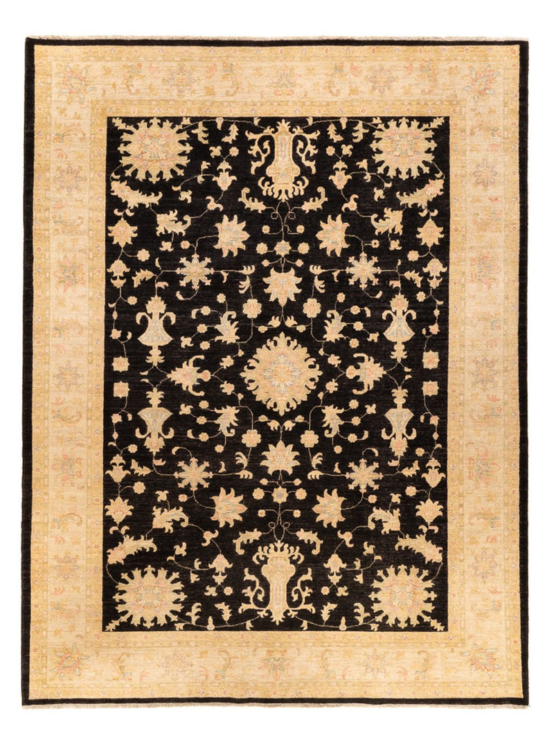Ziegler Teppich 259x342cm - Orientteppich - dunkelblau