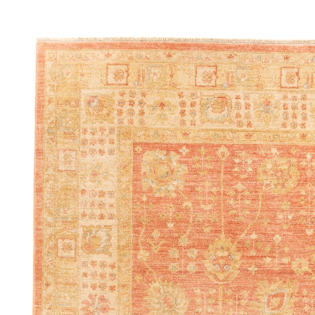 Ziegler Teppich 251x341cm - Orientteppich - hellrot