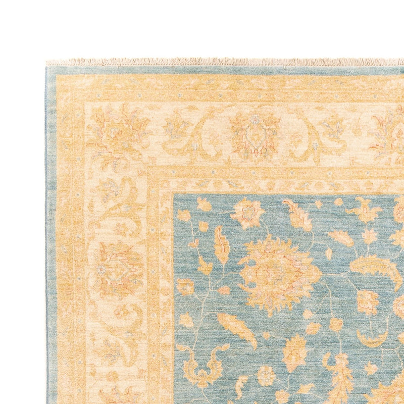 Ziegler Teppich - 249 x 343 cm - hellblau