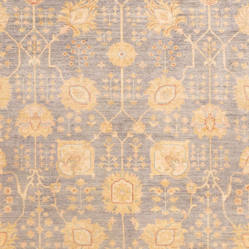 Ziegler Teppich 257x343cm - Orientteppich - hellblau