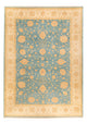 Ziegler Teppich 255x353cm - Orientteppich - blau