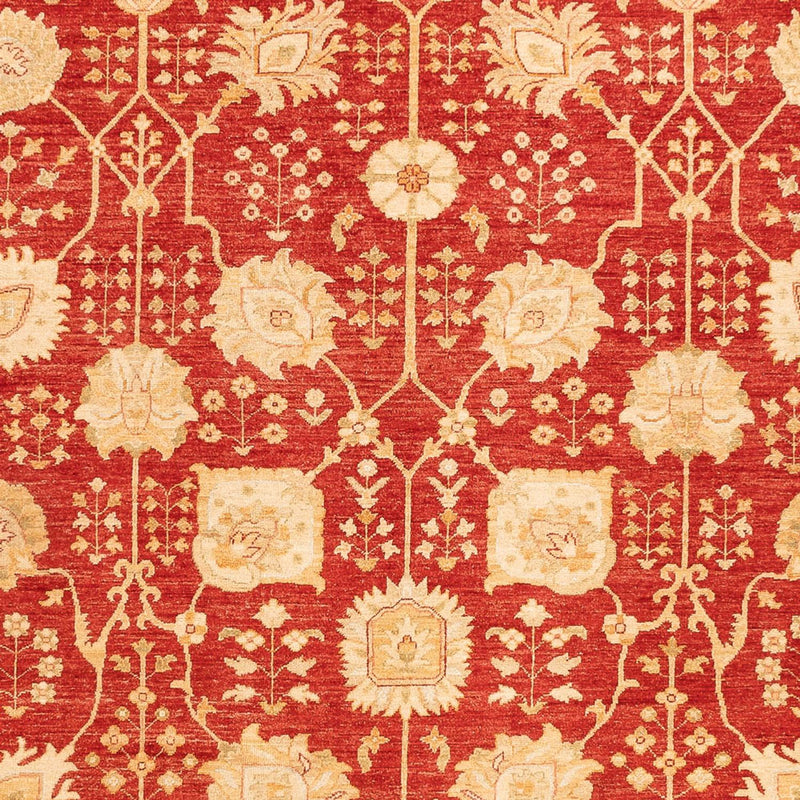 Ziegler Teppich - 254 x 340 cm - rot