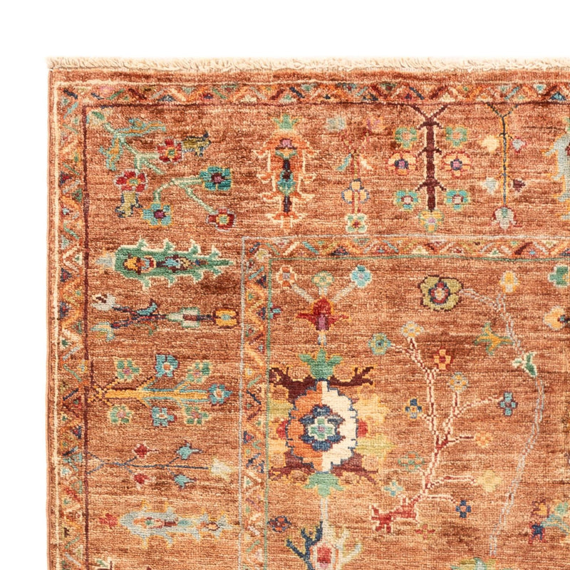 Ziegler Teppich - Ariana - 123 x 180 cm - dunkelbeige