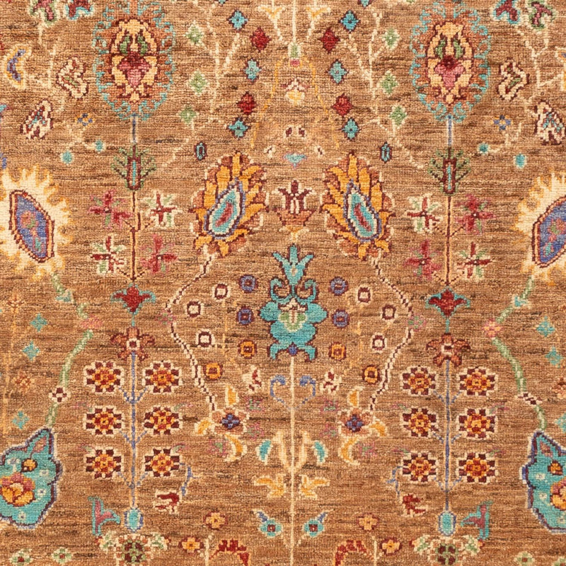 Ziegler Teppich - Ariana - 125 x 185 cm - dunkelbeige