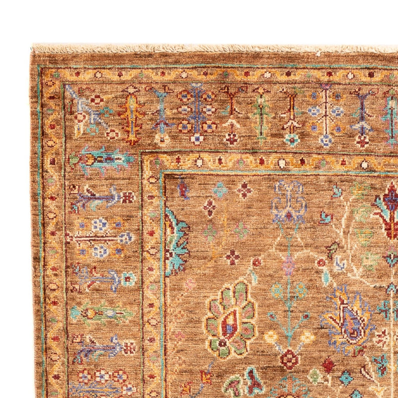 Ziegler Teppich - Ariana - 125 x 185 cm - dunkelbeige