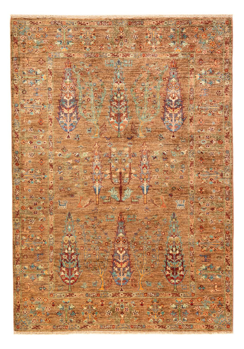 Ziegler Teppich - Ariana - 127 x 180 cm - dunkelbeige