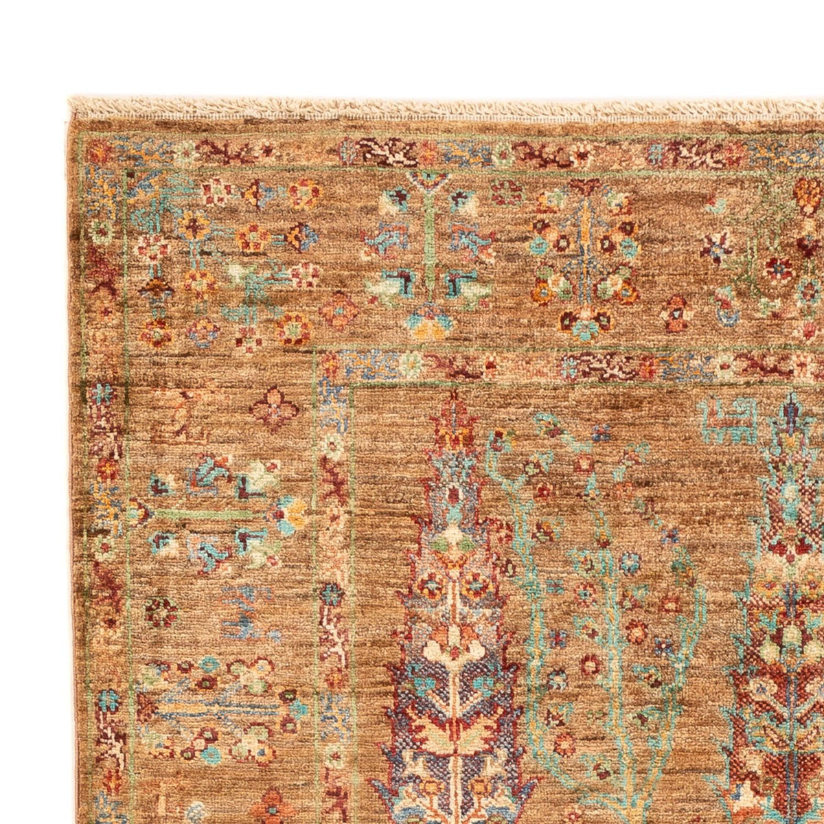 Ziegler Teppich - Ariana - 127 x 180 cm - dunkelbeige