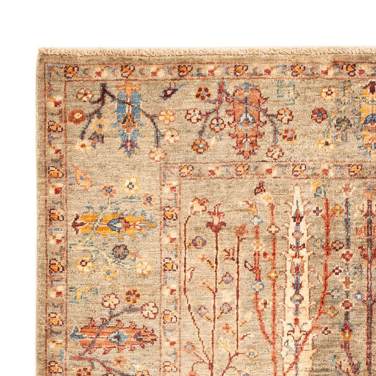 Ziegler Teppich - Ariana - 122 x 182 cm - dunkelbeige