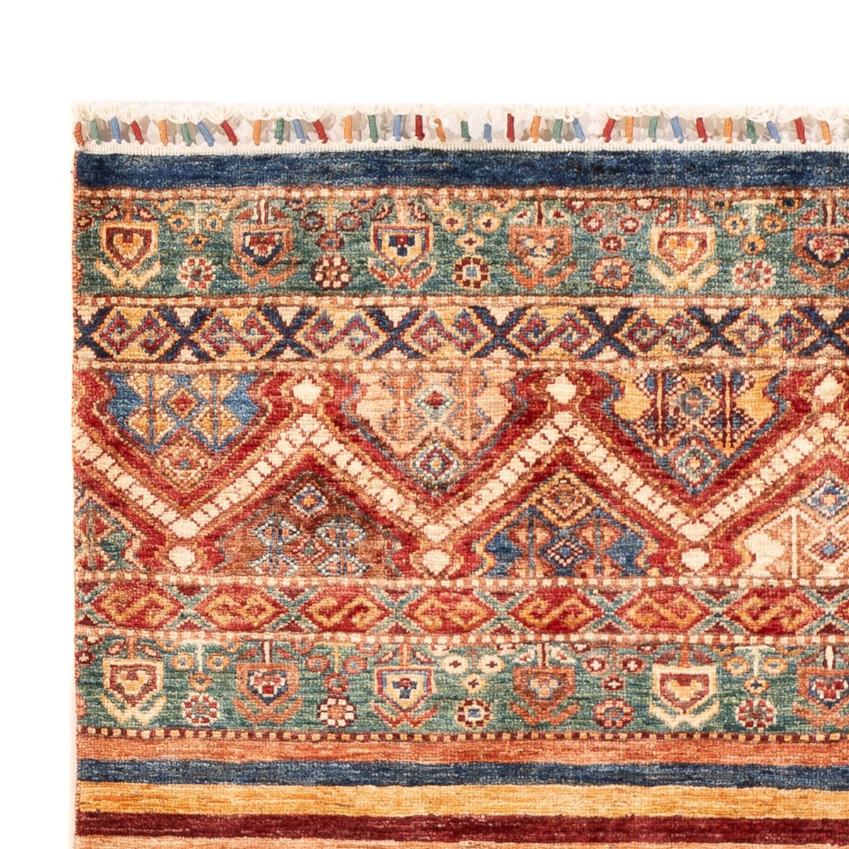 Shal Teppich 123x167cm - Orientteppich - mehrfarbig