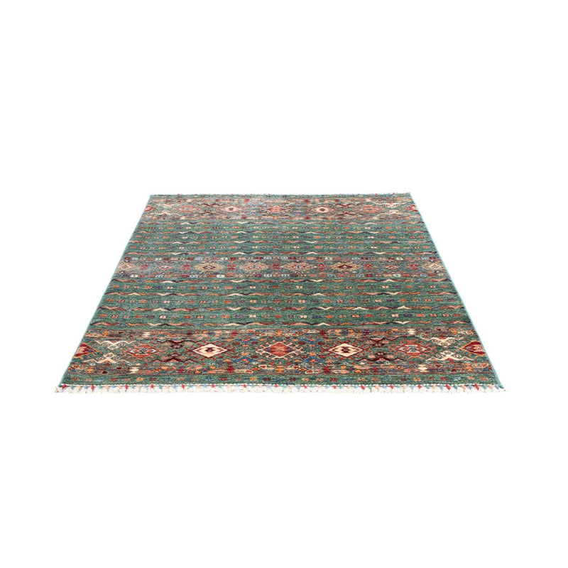 Shal Teppich 126x183cm - Orientteppich - grün