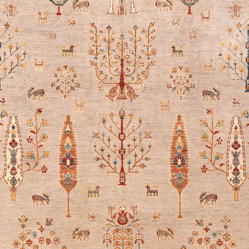 Ziegler Teppich - Ariana - 208 x 297 cm - dunkelbeige