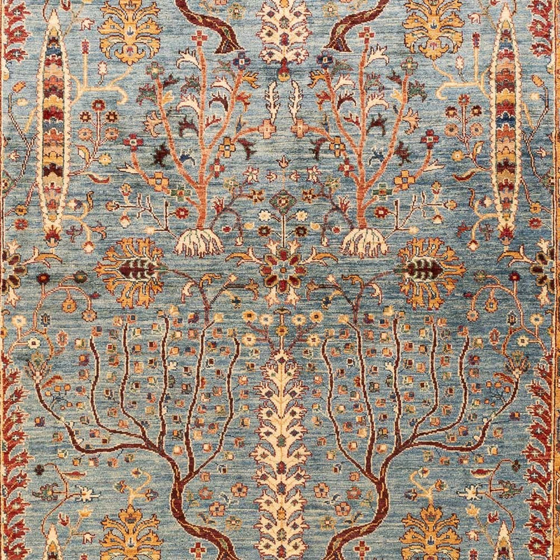 Ziegler Teppich - Ariana - 206 x 297 cm - petrolblau