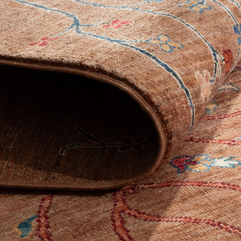 Ariana Teppich 204x288cm - Orientteppich - dunkelbeige