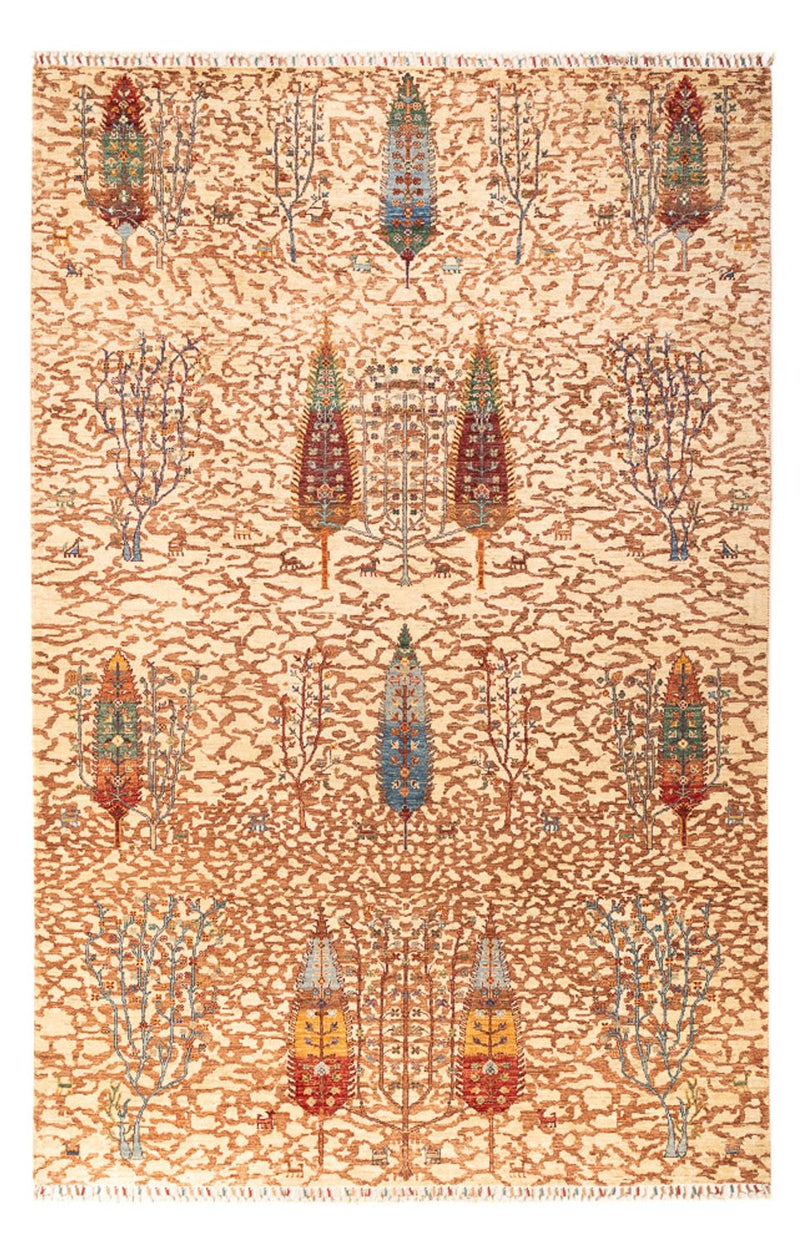 Ariana Teppich 203x297cm - Orientteppich - beige
