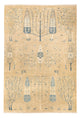 Ziegler Teppich - Ariana - Royal - 202 x 288 cm - hellgrün