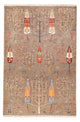 Ariana Teppich 200x298cm - Orientteppich - dunkelbeige
