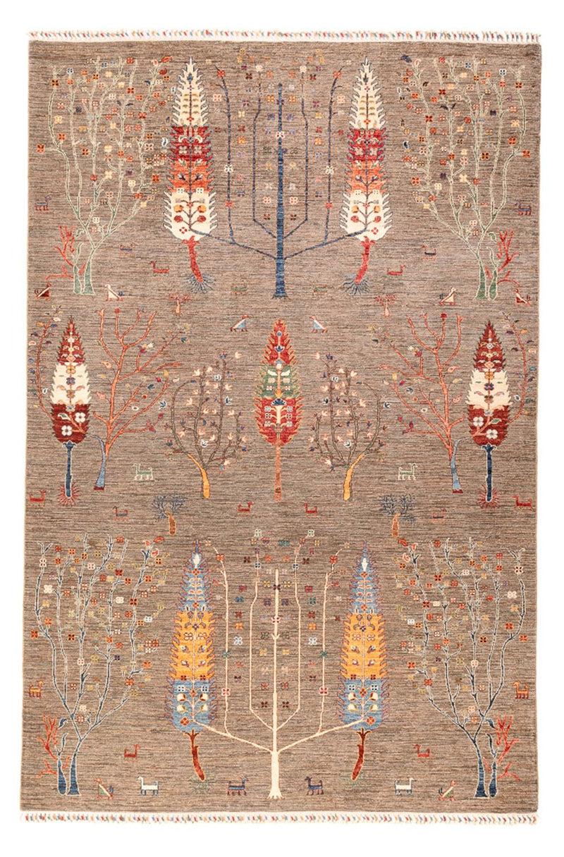 Ariana Teppich 200x298cm - Orientteppich - dunkelbeige