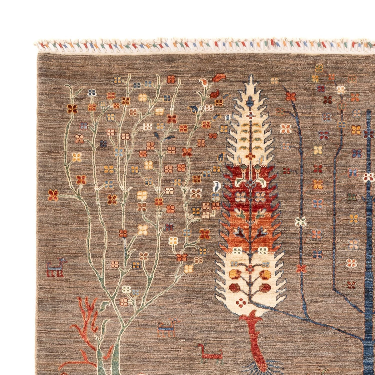 Ariana Teppich 200x298cm - Orientteppich - dunkelbeige