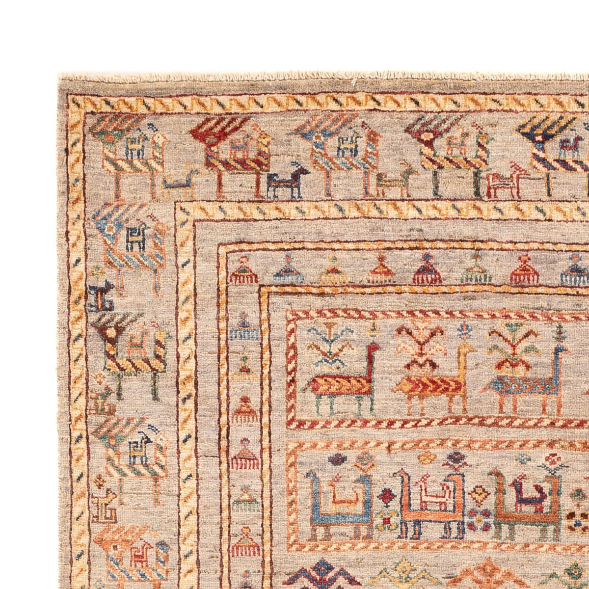 Ariana Teppich 151x201cm - Orientteppich - dunkelbeige