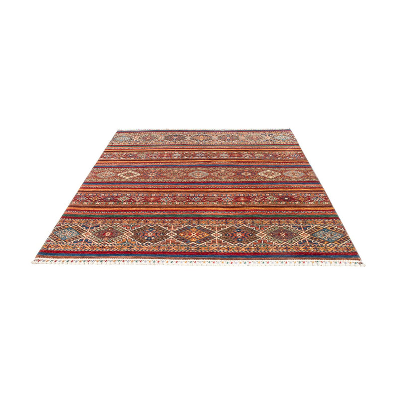 Shal Teppich 159x210cm - Orientteppich - mehrfarbig