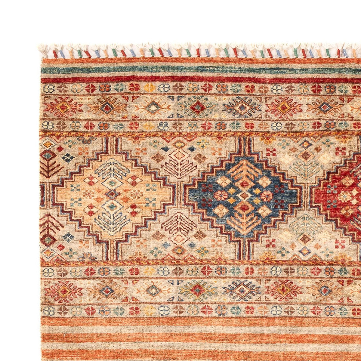 Shal Teppich 147x194cm - Orientteppich - mehrfarbig