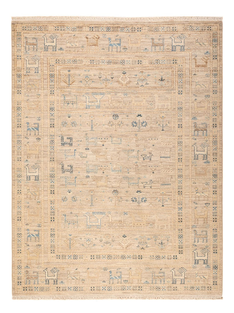Ariana Teppich 152x196cm - Orientteppich - hellbeige