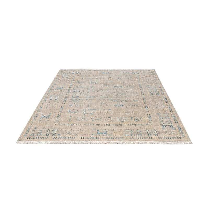 Ariana Teppich 152x196cm - Orientteppich - hellbeige