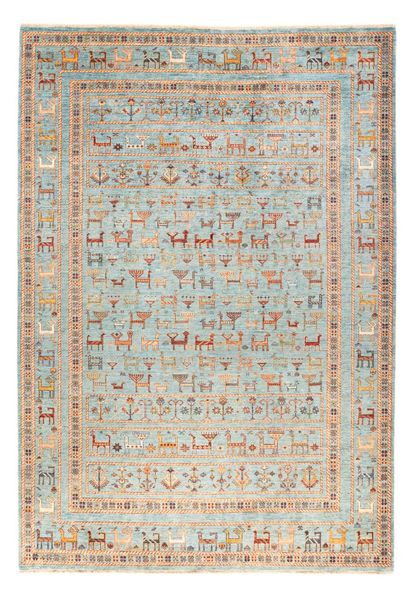 Ziegler Teppich - Ariana - 209 x 300 cm - hellblau