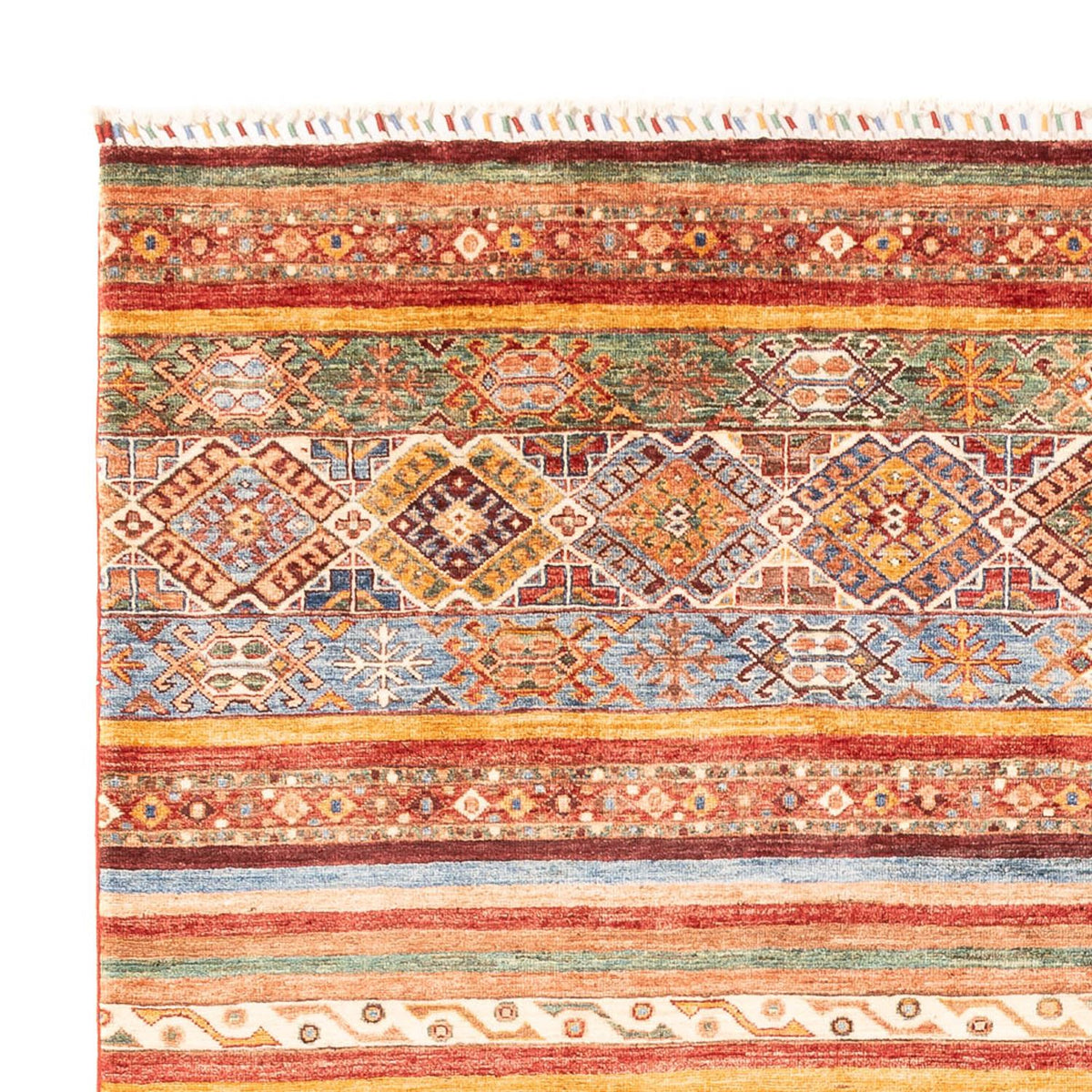 Shal Teppich 211x293cm - Orientteppich - mehrfarbig